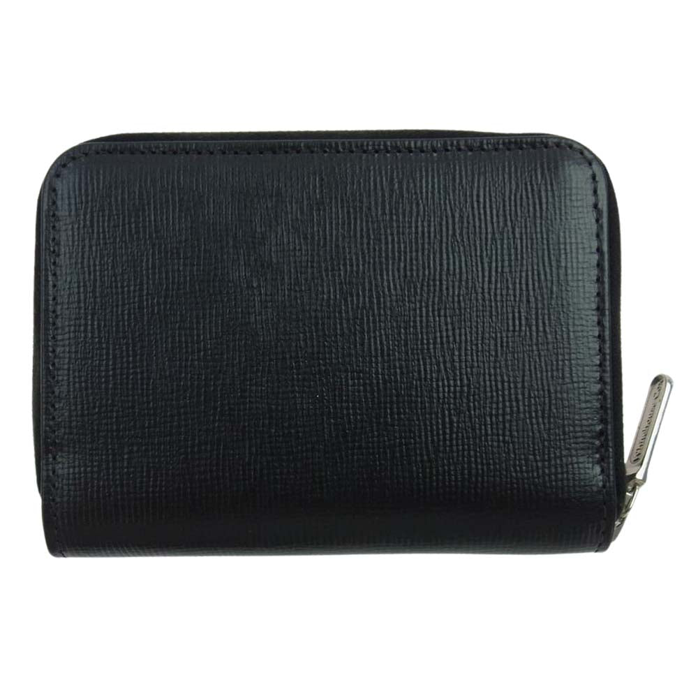 WHITE HOUSE COX ホワイトハウスコックス S1957 英国製 ZIP WALLET REGENT BRIDLE リージェント ブライドルレザーコレクション ラウンドファスナー ジップ ウォレット 財布 ブラック系【美品】【中古】
