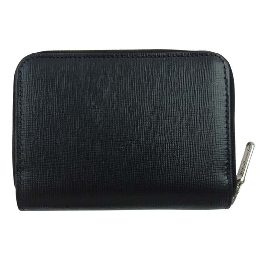 WHITE HOUSE COX ホワイトハウスコックス S1957 英国製 ZIP WALLET REGENT BRIDLE リージェント ブライドルレザーコレクション ラウンドファスナー ジップ ウォレット 財布 ブラック系【美品】【中古】