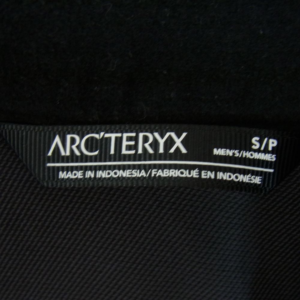 ARC'TERYX アークテリクス 17308 国内正規品 GAMMA LT JACKET ガンマ ソフトシェル フルジップ ジャケット ブラック系 S/P【中古】