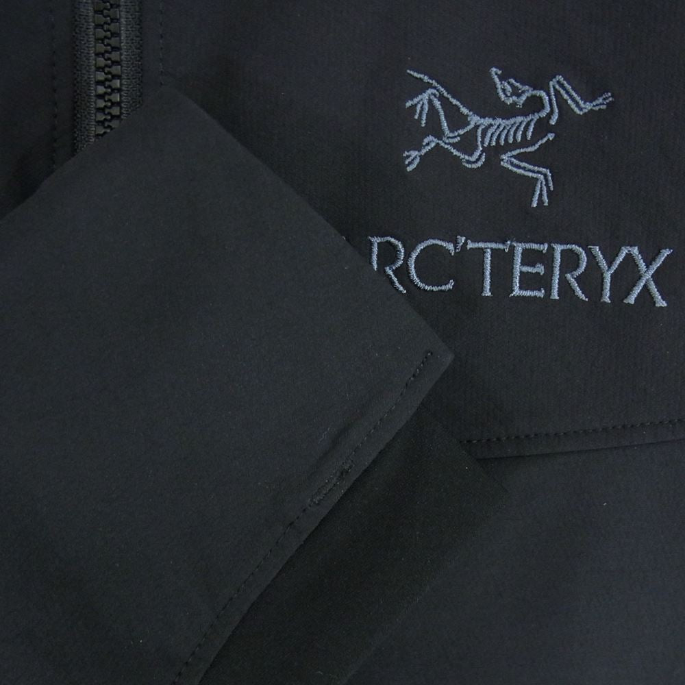 ARC'TERYX アークテリクス 17308 国内正規品 GAMMA LT JACKET ガンマ ソフトシェル フルジップ ジャケット ブラック系 S/P【中古】