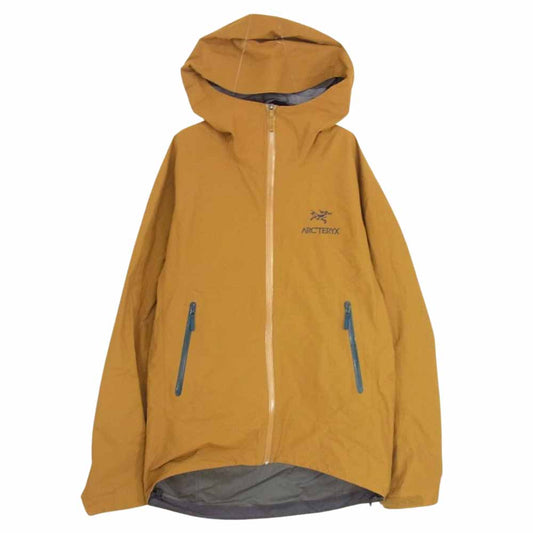 ARC'TERYX アークテリクス 21776 国内正規品 ZETA SL JACKET YUKON ゼータ ナイロン フルジップ ジャケット マウンテンパーカ ブラウン系 XS【中古】