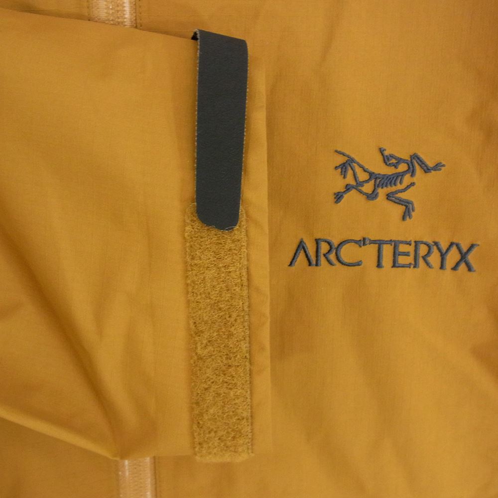 ARC'TERYX アークテリクス 21776 国内正規品 ZETA SL JACKET YUKON ゼータ ナイロン フルジップ ジャケット マウンテンパーカ ブラウン系 XS【中古】