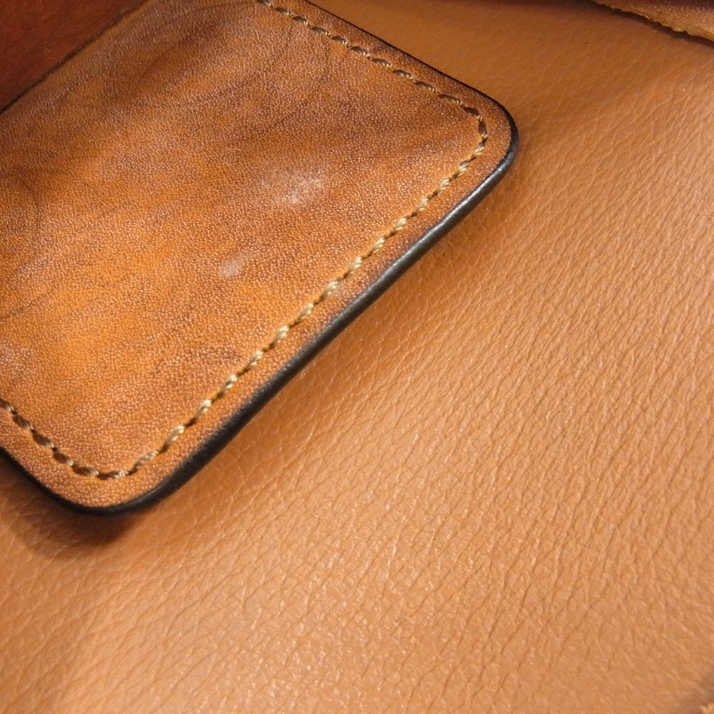 WILDSWANS ワイルドスワンズ ENO FGB LC イーノ フルグレインブライドル 三つ折り財布 ミニ コンパクトウォレット ロンドンカラー ブラウン系【中古】
