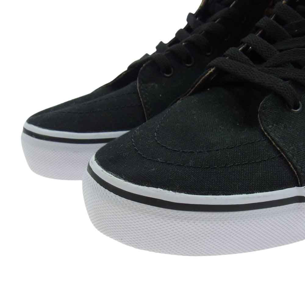 VANS バンズ 568546-0001 SK8-HI  ハイカット スニーカー アニマル柄 ヒョウ柄 ブラウン系 ブラック系 28.5cm【中古】
