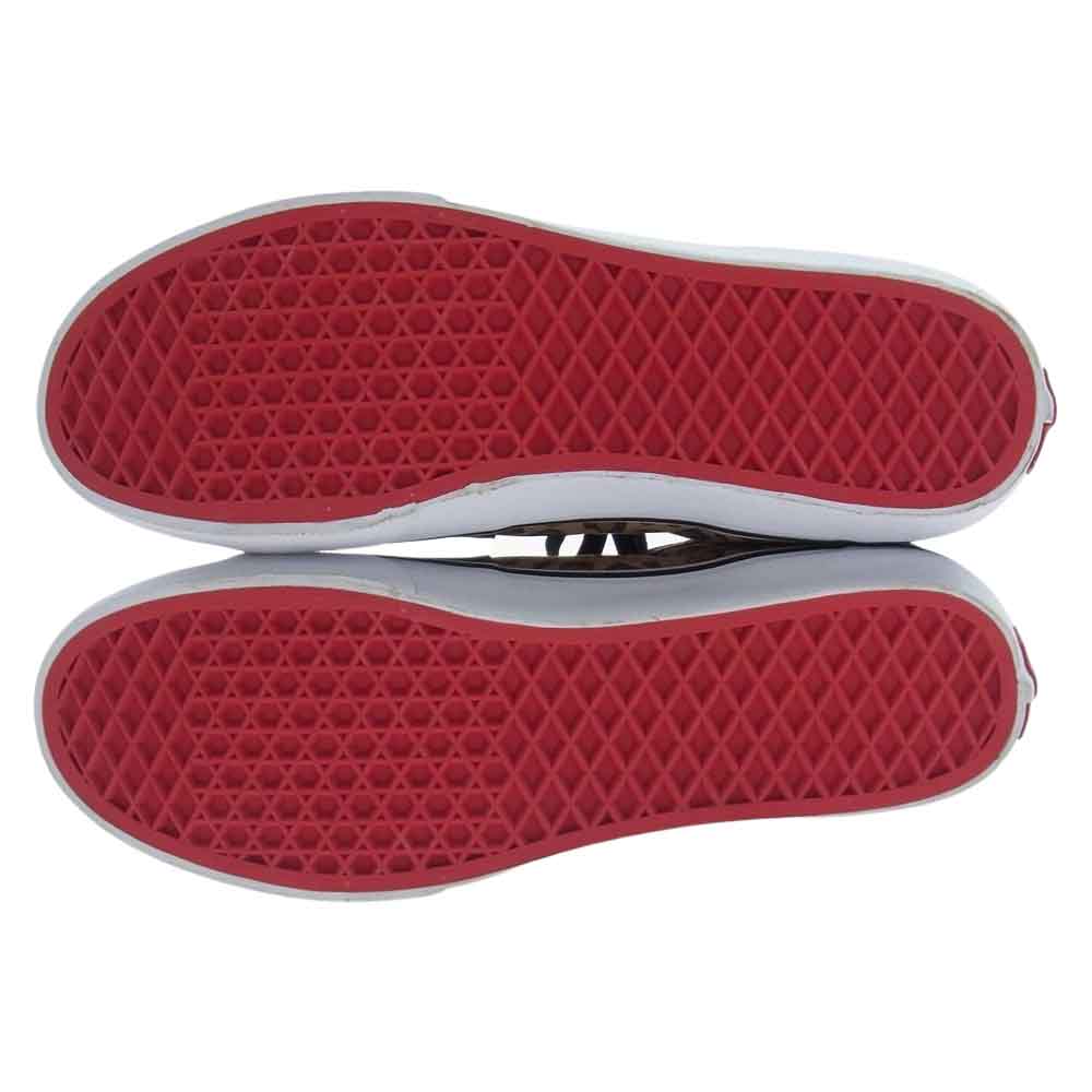 VANS バンズ 568546-0001 SK8-HI  ハイカット スニーカー アニマル柄 ヒョウ柄 ブラウン系 ブラック系 28.5cm【中古】