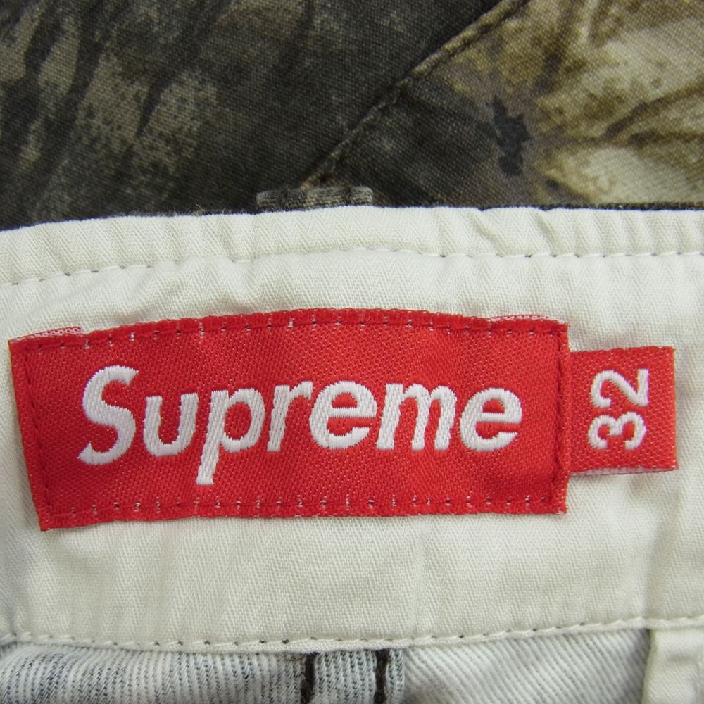 Supreme シュプリーム Cargo Pant Tree Camo リアルツリーカモ  カーゴ パンツ 迷彩 ブラウン系 32【中古】