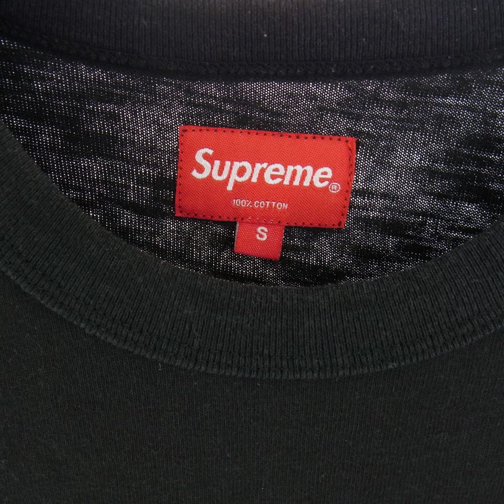 Supreme シュプリーム 18SS  Arch S/S Top アーチロゴ ヘビーウエイト 半袖 Tシャツ ブラック系 S【中古】