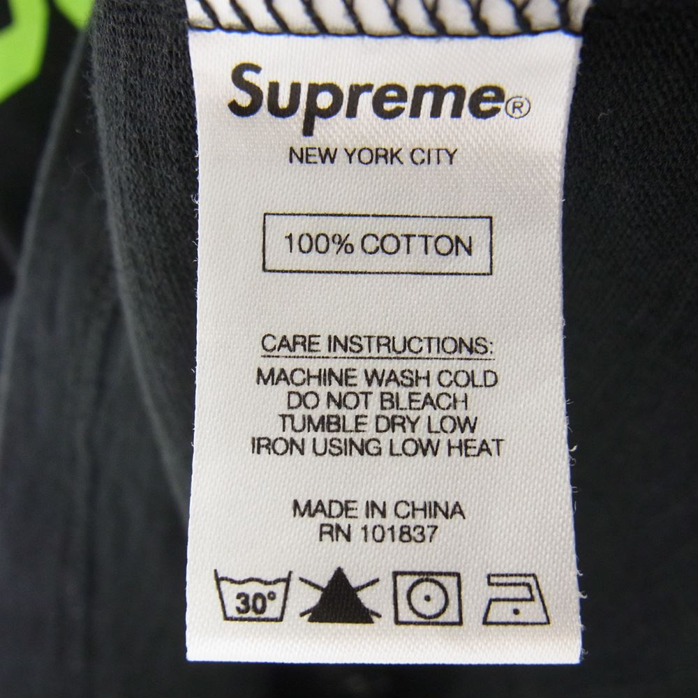 Supreme シュプリーム 18SS  Arch S/S Top アーチロゴ ヘビーウエイト 半袖 Tシャツ ブラック系 S【中古】