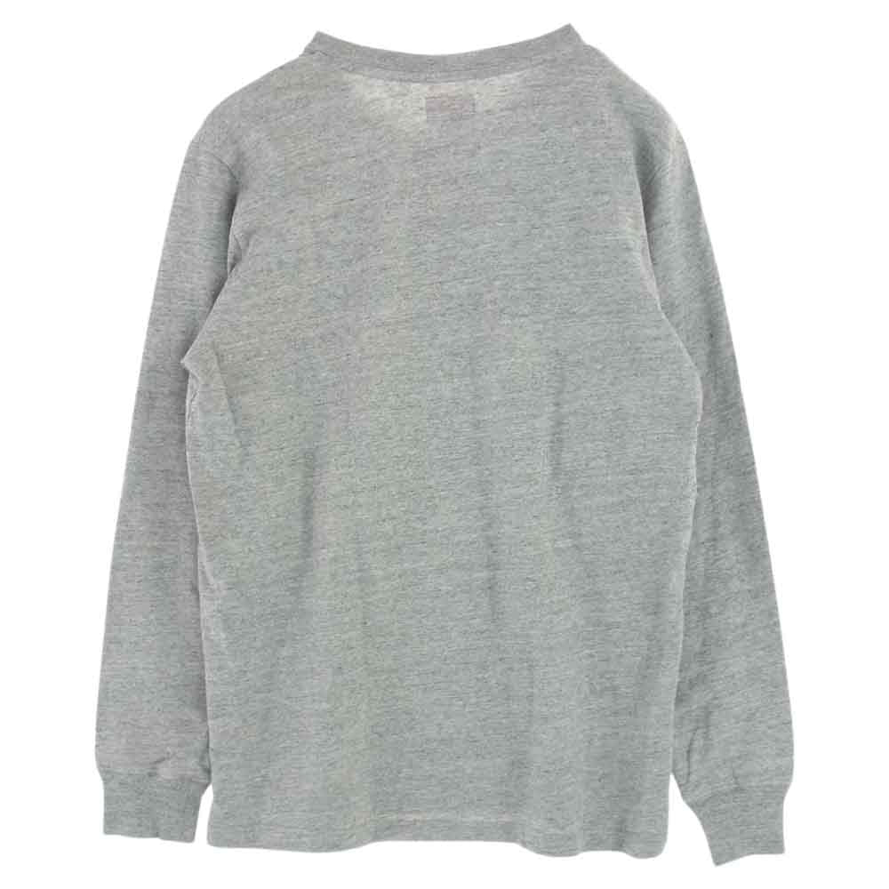 Supreme シュプリーム 16SS Arc Logo L/S Top アーチロゴ 長袖 Tシャツ ロンT グレー系 S【中古】