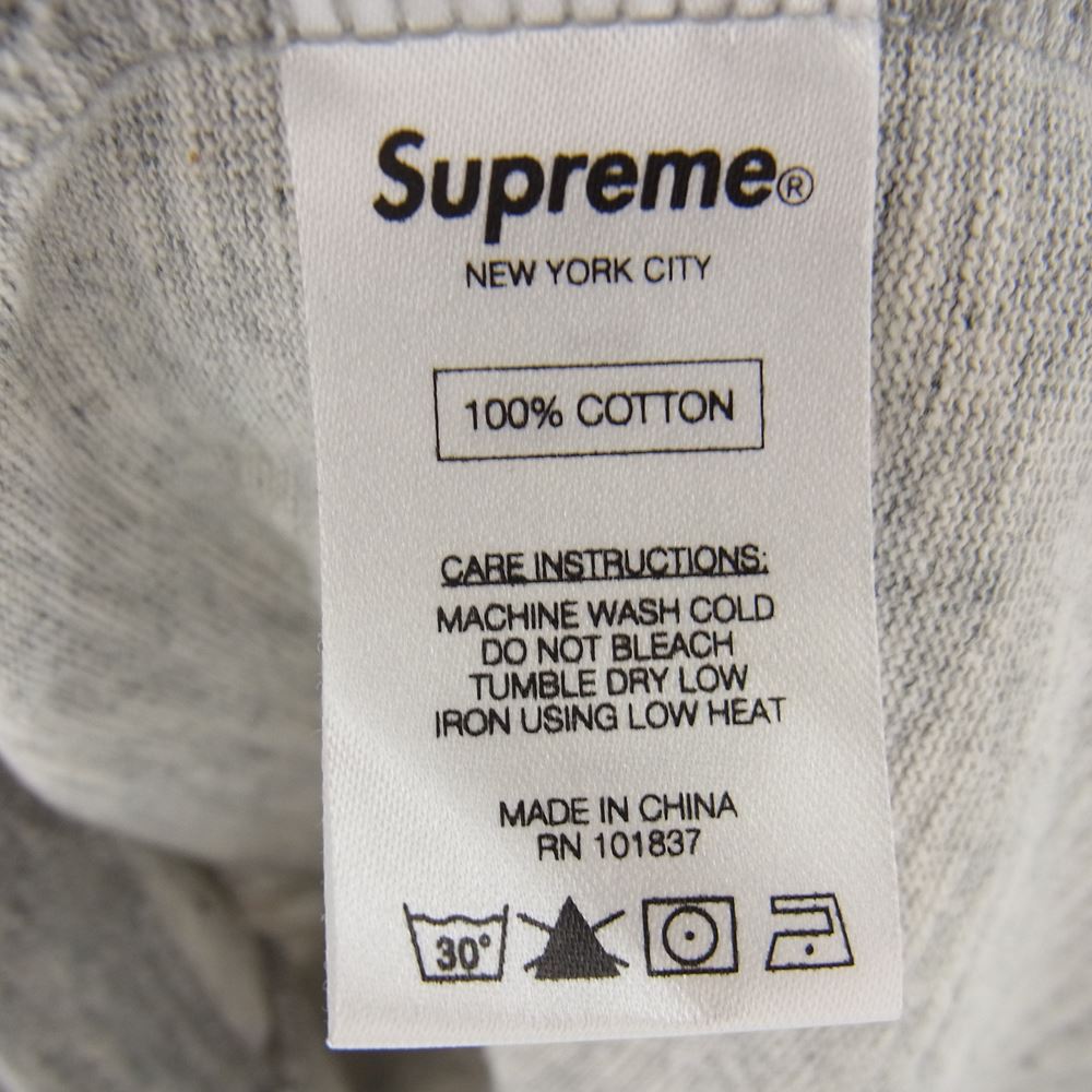 Supreme シュプリーム 16SS Arc Logo L/S Top アーチロゴ 長袖 Tシャツ ロンT グレー系 S【中古】