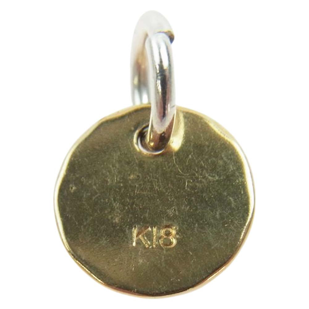 タディアンドキング チビメタル K18 イーグル 金メタル ペンダントトップ ゴールド系【中古】