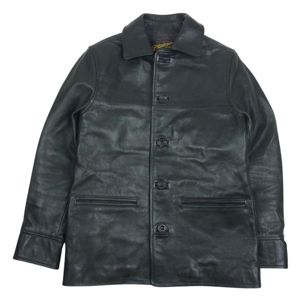 ファインダーズ キーパーズ 40432202 FK-CAR COAT ホースハイド レザー ジャケット ブルゾン ブラック系 XS【中古】