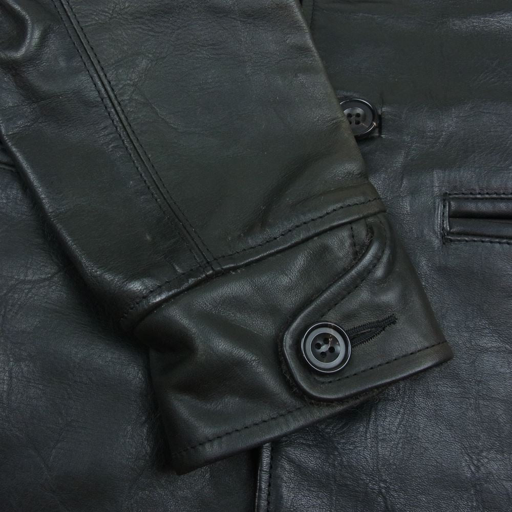 ファインダーズ キーパーズ 40432202 FK-CAR COAT ホースハイド レザー ジャケット ブルゾン ブラック系 XS【中古】