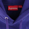 Supreme シュプリーム 20AW  Cross Box Logo Hooded Sweatshirt クロスボックスロゴ 刺繍 スウェット プルオーバー パーカー パープル パープル系 S【中古】