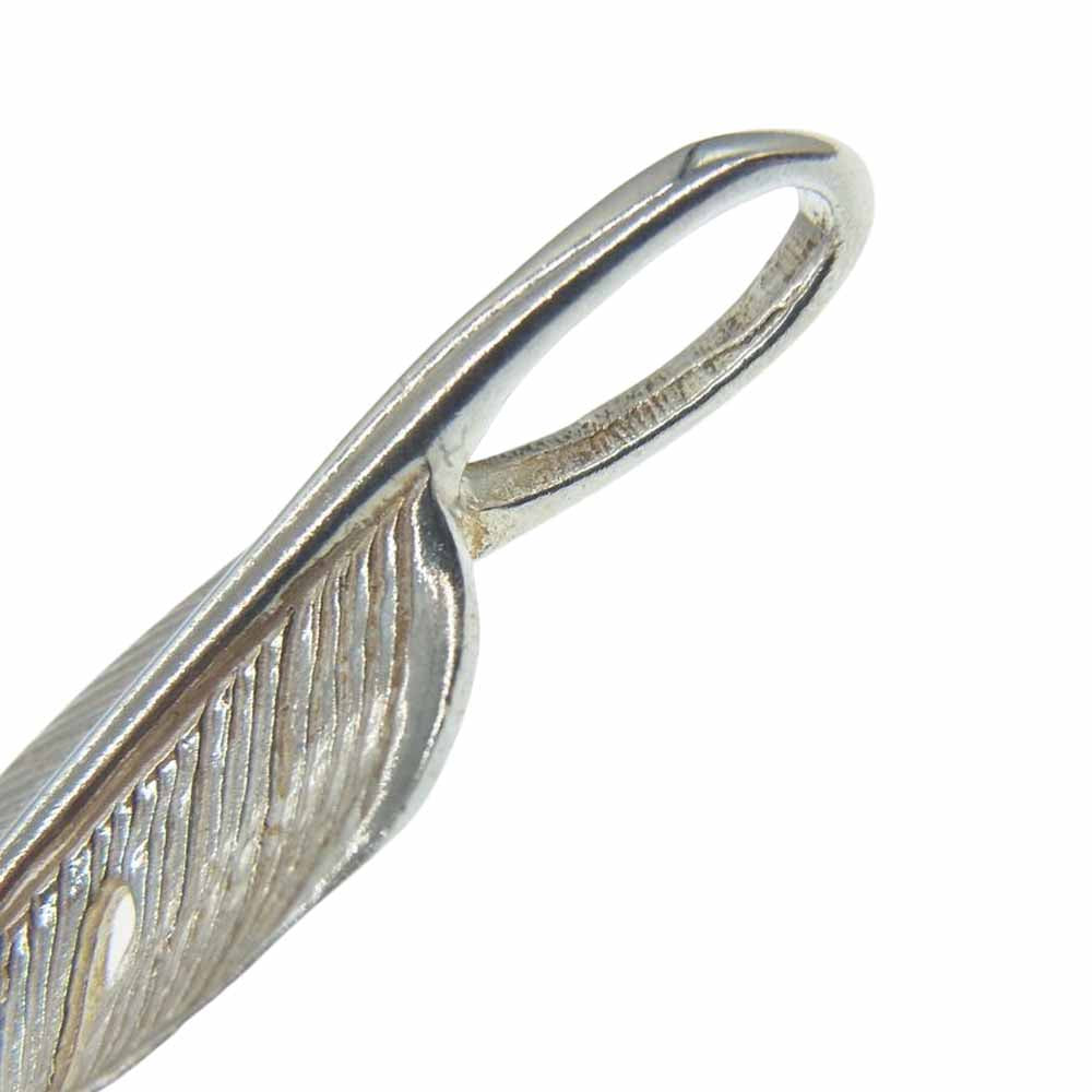 タディアンドキング tkgh-002ll SVフェザー剣先K18 特大 先金 フェザー  シルバー系 ゴールド系【中古】