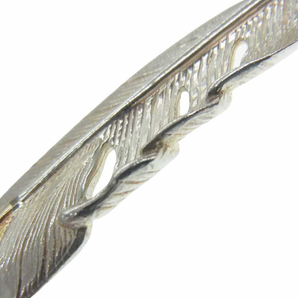 タディアンドキング tkgh-002ll SVフェザー剣先K18 特大 先金 フェザー  シルバー系 ゴールド系【中古】