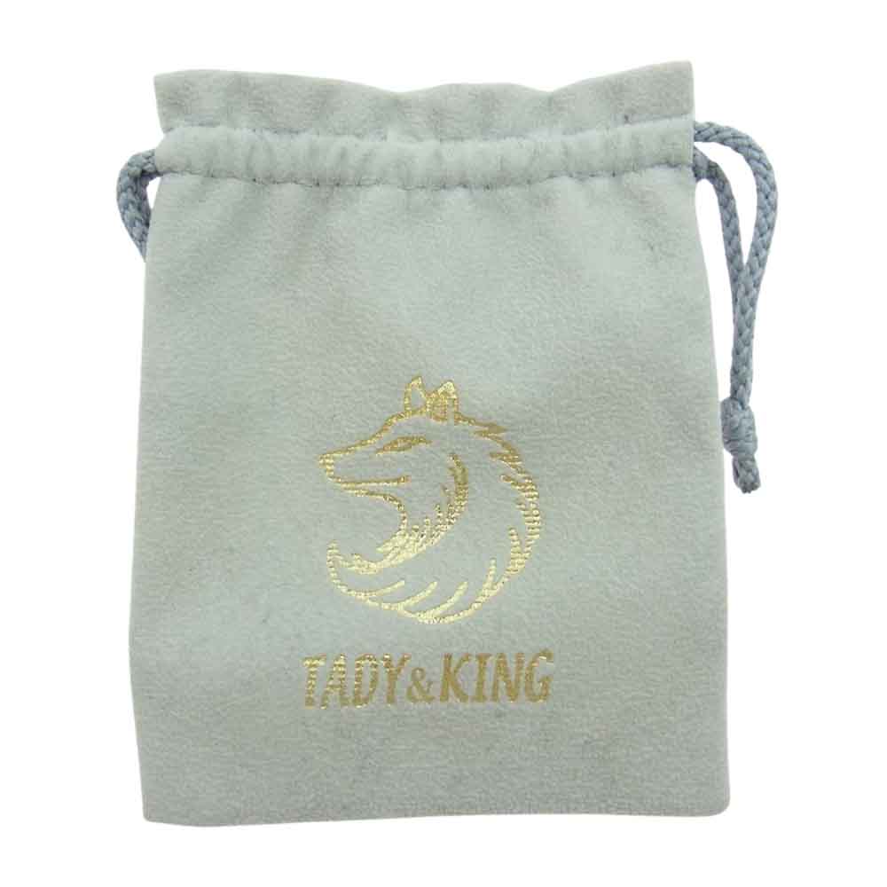 タディアンドキング tkgh-002ll SVフェザー剣先K18 特大 先金 フェザー  シルバー系 ゴールド系【中古】