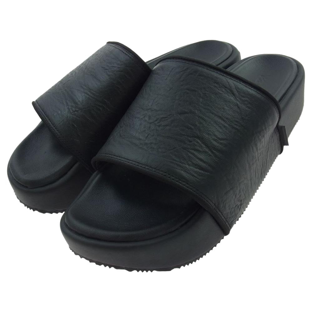 Y-3 Yohji Yamamoto ワイスリー ヨウジヤマモト GW8631 SLIDES スライド サンダル ブラック ブラック系 28.5cm【中古】