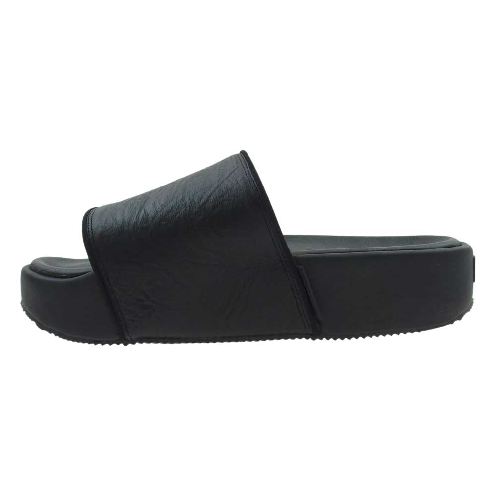 Y-3 Yohji Yamamoto ワイスリー ヨウジヤマモト GW8631 SLIDES スライド サンダル ブラック ブラック系 28.5cm【中古】