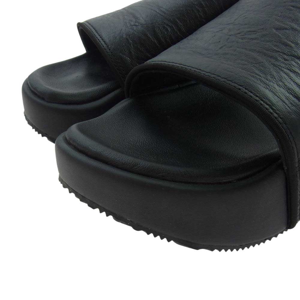 Y-3 Yohji Yamamoto ワイスリー ヨウジヤマモト GW8631 SLIDES スライド サンダル ブラック ブラック系 28.5cm【中古】