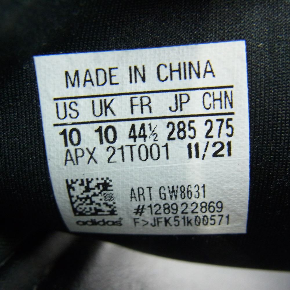 Y-3 Yohji Yamamoto ワイスリー ヨウジヤマモト GW8631 SLIDES スライド サンダル ブラック ブラック系 28.5cm【中古】