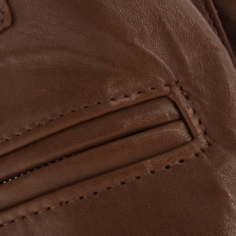 Lewis Leathers ルイスレザー 551T DOMINATOR TIGHT FIT ドミネーター タイトフィット シープスキン ライトブラウン ライダース ジャケット ブラウン系 42【美品】【中古】