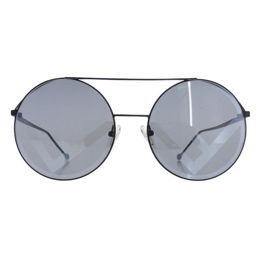 FENDI フェンディ FF0285/S ラナウェイ サークルロゴ サングラス ブラック系【中古】