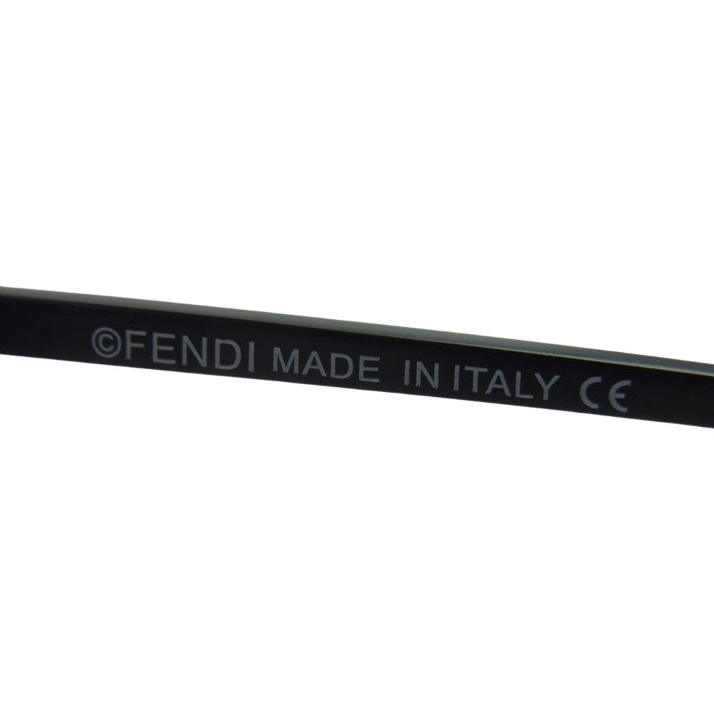 FENDI フェンディ FF0285/S ラナウェイ サークルロゴ サングラス ブラック系【中古】
