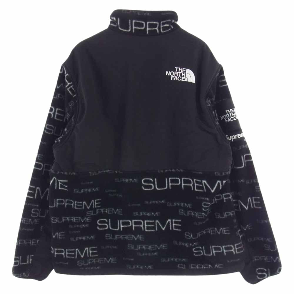 Supreme シュプリーム 21AW × THE NORTH FACE ノースフェイス STEEP TECH FLEECE JACKET テック フリース ジャケット ブラック系 M【中古】
