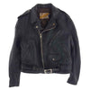 schott ショット 618NS 70s 牛タグ後期 ワンスター ダブル ライダースジャケット ブラック系 40【中古】
