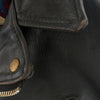 schott ショット 618NS 70s 牛タグ後期 ワンスター ダブル ライダースジャケット ブラック系 40【中古】