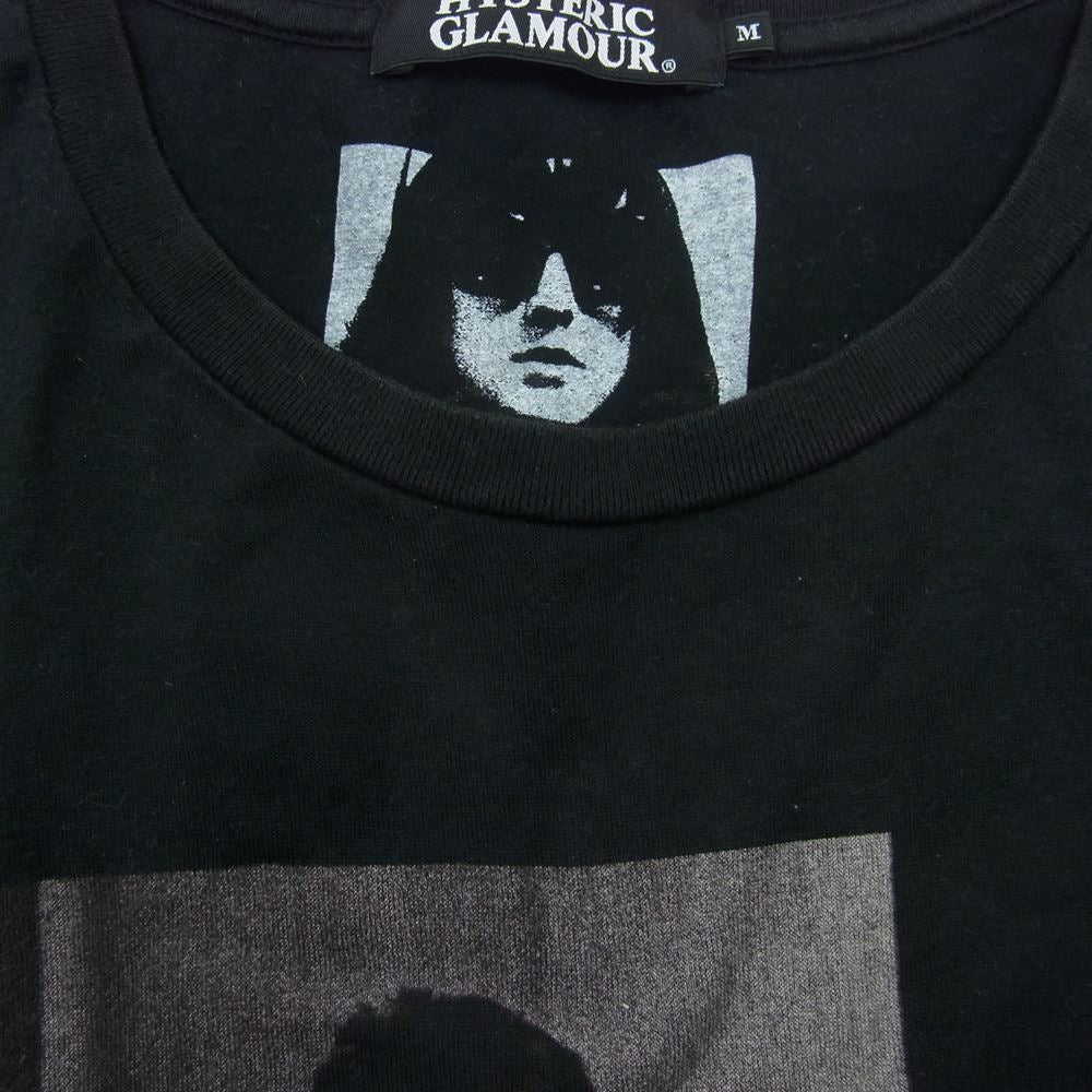 HYSTERIC GLAMOUR ヒステリックグラマー 0204CT12 フォトグラファー Tシャツ ブラック系 M【中古】