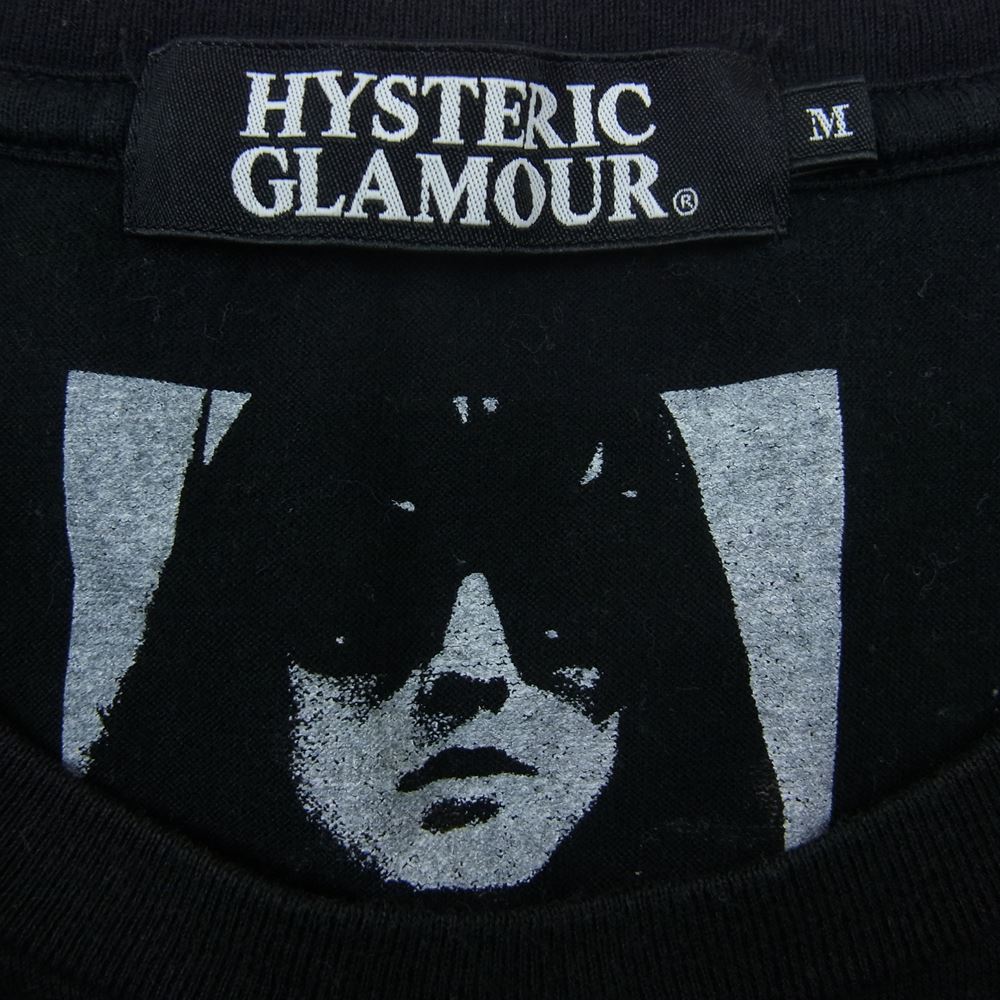 HYSTERIC GLAMOUR ヒステリックグラマー 0204CT12 フォトグラファー Tシャツ ブラック系 M【中古】