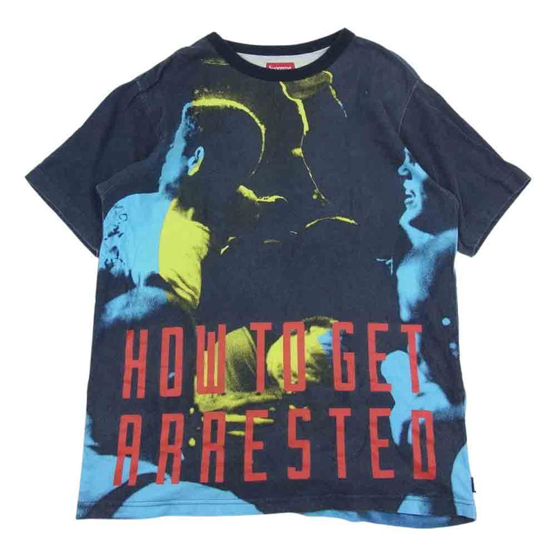 Supreme シュプリーム 14SS Mosh Tee HOW TO GET ARRESTED マルチカラー系 S【中古】