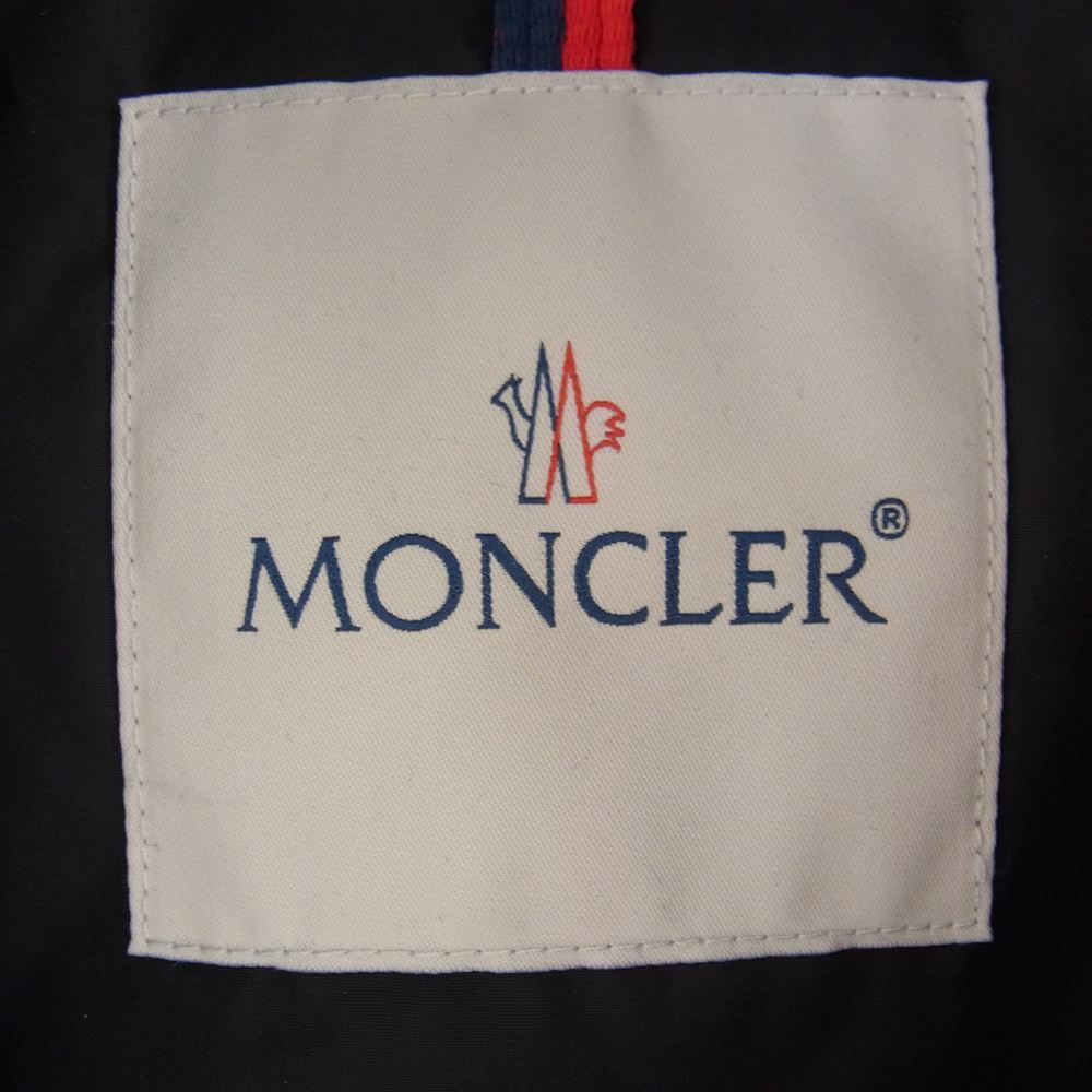 MONCLER モンクレール H20911A00159 68352 BROME Gilet キルティング ダウン ベスト  ブラック系 １【美品】【中古】