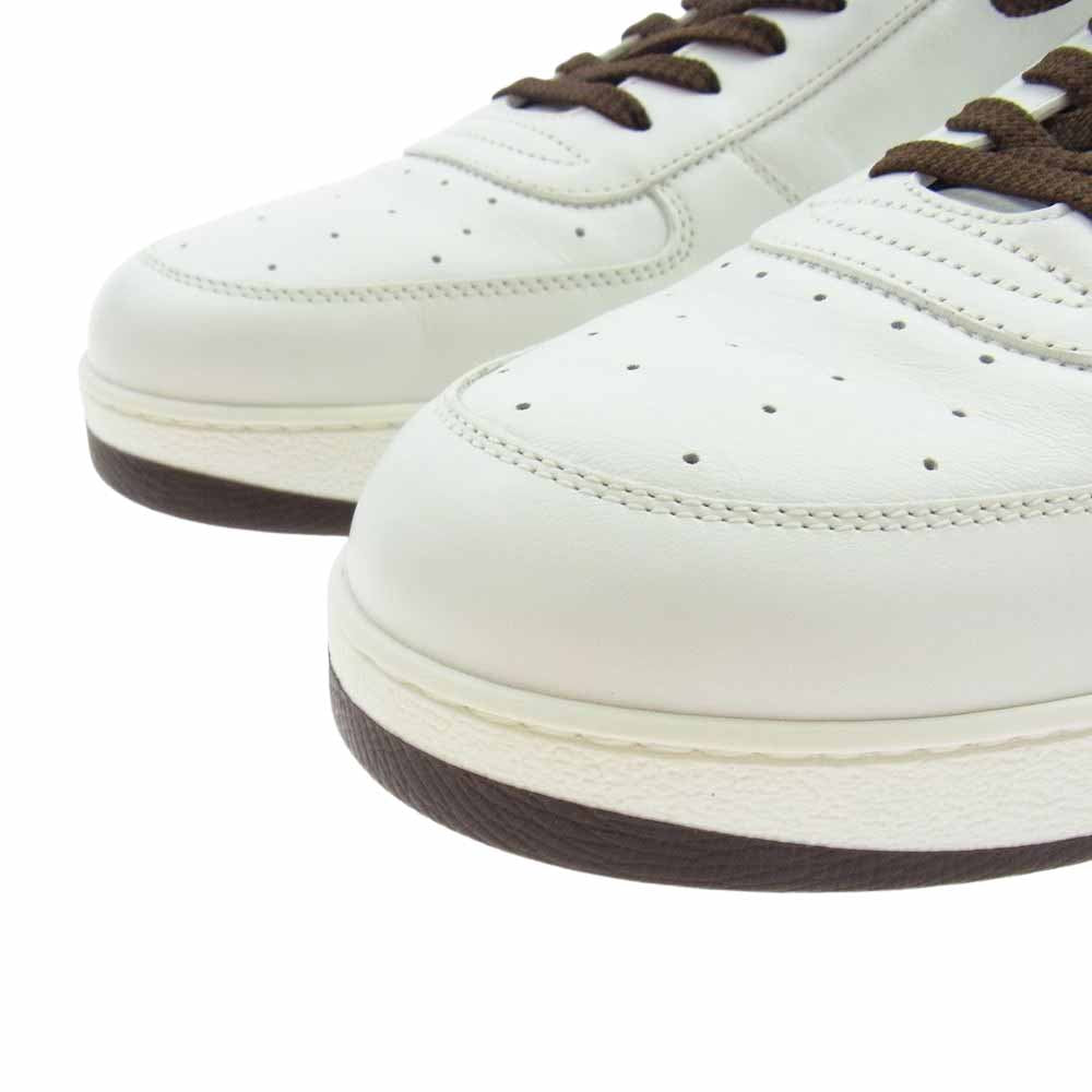LOUIS VUITTON ルイ・ヴィトン MS0137 リヴォリライン レザー スニーカー モノグラム ホワイト ホワイト系 8.5【美品】【中古】