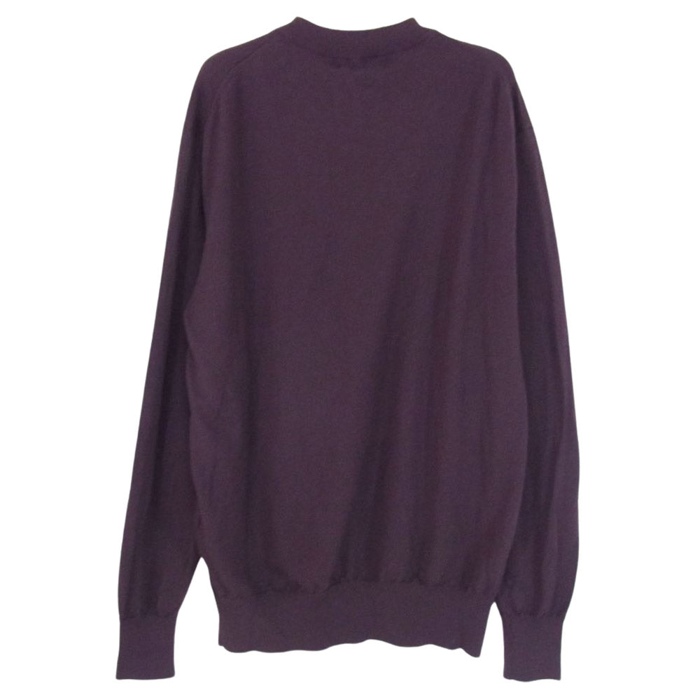 メゾンスペシャル クルーネック ニット ワインレッド系 46【美品】【中古】