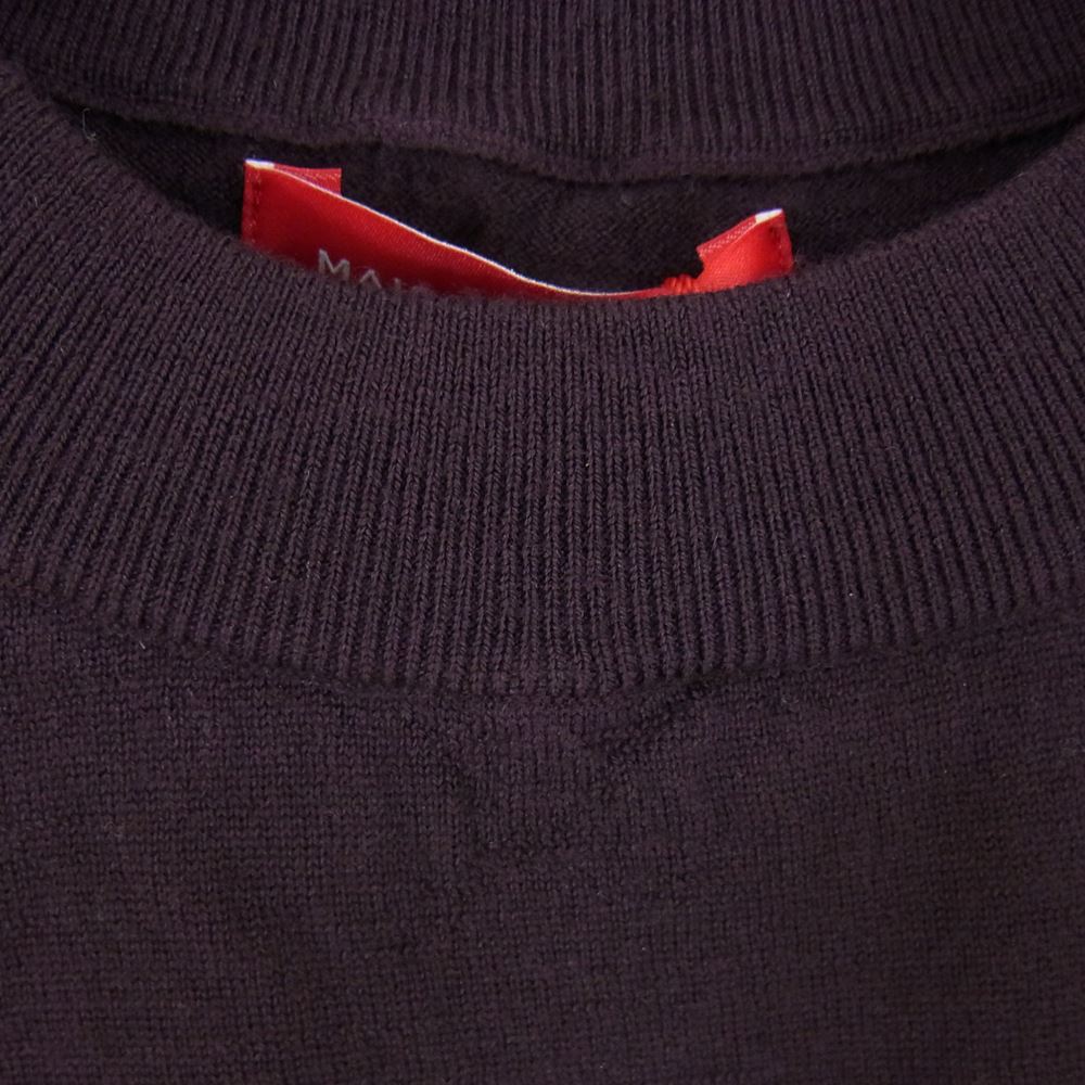 メゾンスペシャル クルーネック ニット ワインレッド系 46【美品】【中古】