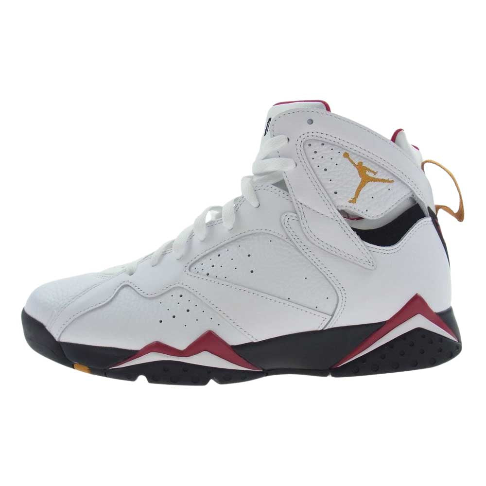 NIKE AIR JORDAN ナイキ ジョーダン CU9307-106 AIR JORDAN 7 RETRO CARDINAL エアジョーダン レトロ カーディナル スニーカー ホワイト ホワイト系 ブラック系 レッド系 29cm【新古品】【未使用】【中古】