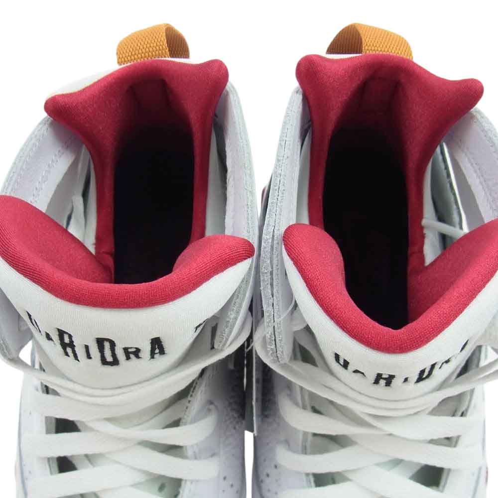NIKE AIR JORDAN ナイキ ジョーダン CU9307-106 AIR JORDAN 7 RETRO CARDINAL エアジョーダン レトロ カーディナル スニーカー ホワイト ホワイト系 ブラック系 レッド系 29cm【新古品】【未使用】【中古】