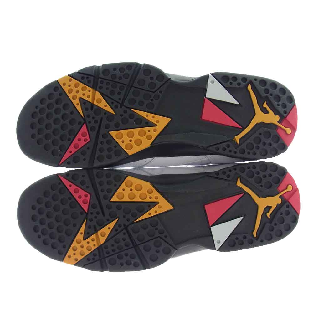 NIKE AIR JORDAN ナイキ ジョーダン CU9307-106 AIR JORDAN 7 RETRO CARDINAL エアジョーダン レトロ カーディナル スニーカー ホワイト ホワイト系 ブラック系 レッド系 29cm【新古品】【未使用】【中古】