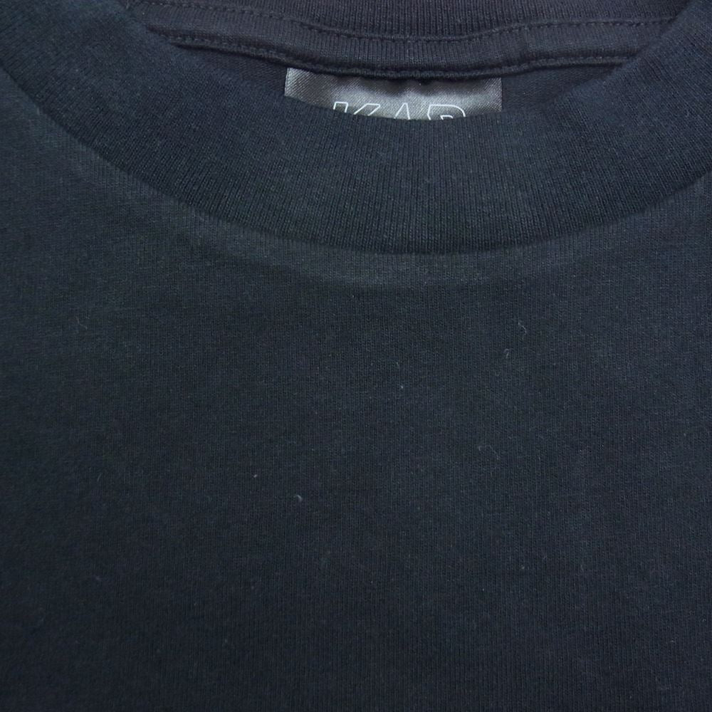 カー ラート ド ロートモービル DSMOTORSPORT-01-B × DOVER STREET MARKET GINZA ドーバーストリートマーケット ギンザ プリント Tシャツ ブラック ブラック系 L【新古品】【未使用】【中古】