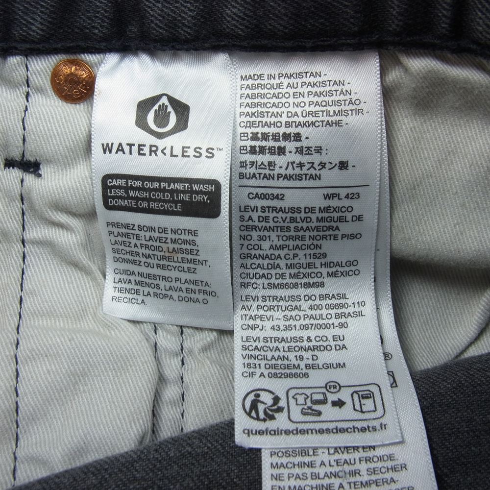 Levi's リーバイス 00501-3059 PREMIUM PARRISH 501 JEANS プレミアム ジーンズ デニム パンツ W36×L32 ブラック ブラック系 36【新古品】【未使用】【中古】