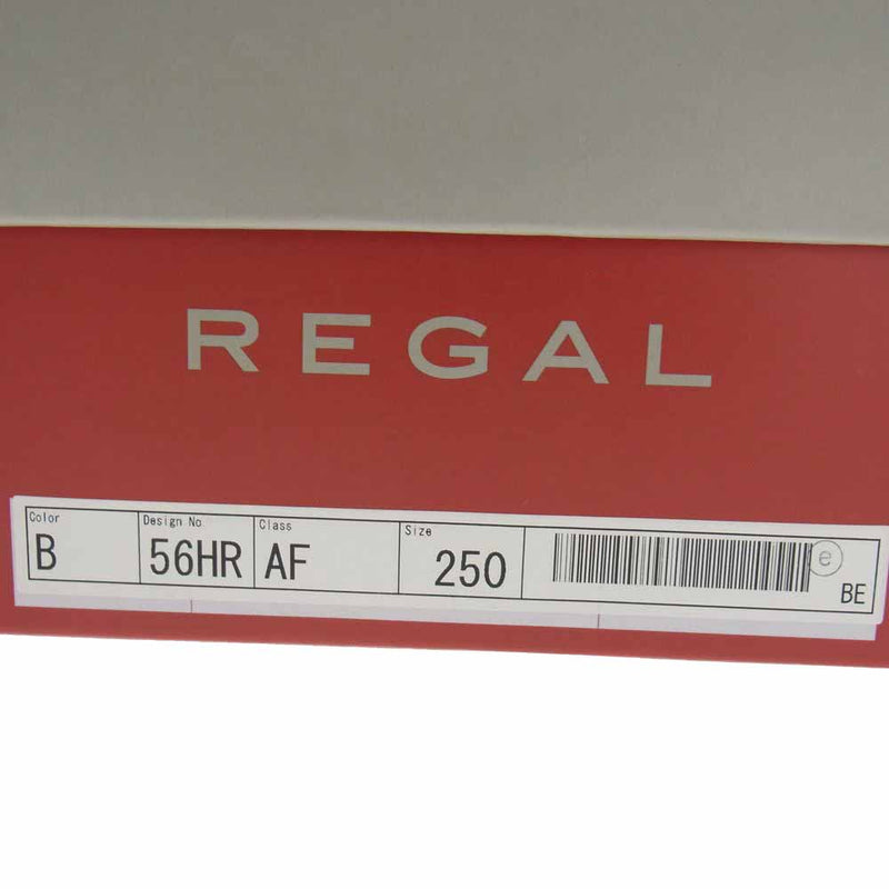 REGAL リーガル 56HR スリッポン ドライビング シューズ ブラック系 25cm【美品】【中古】