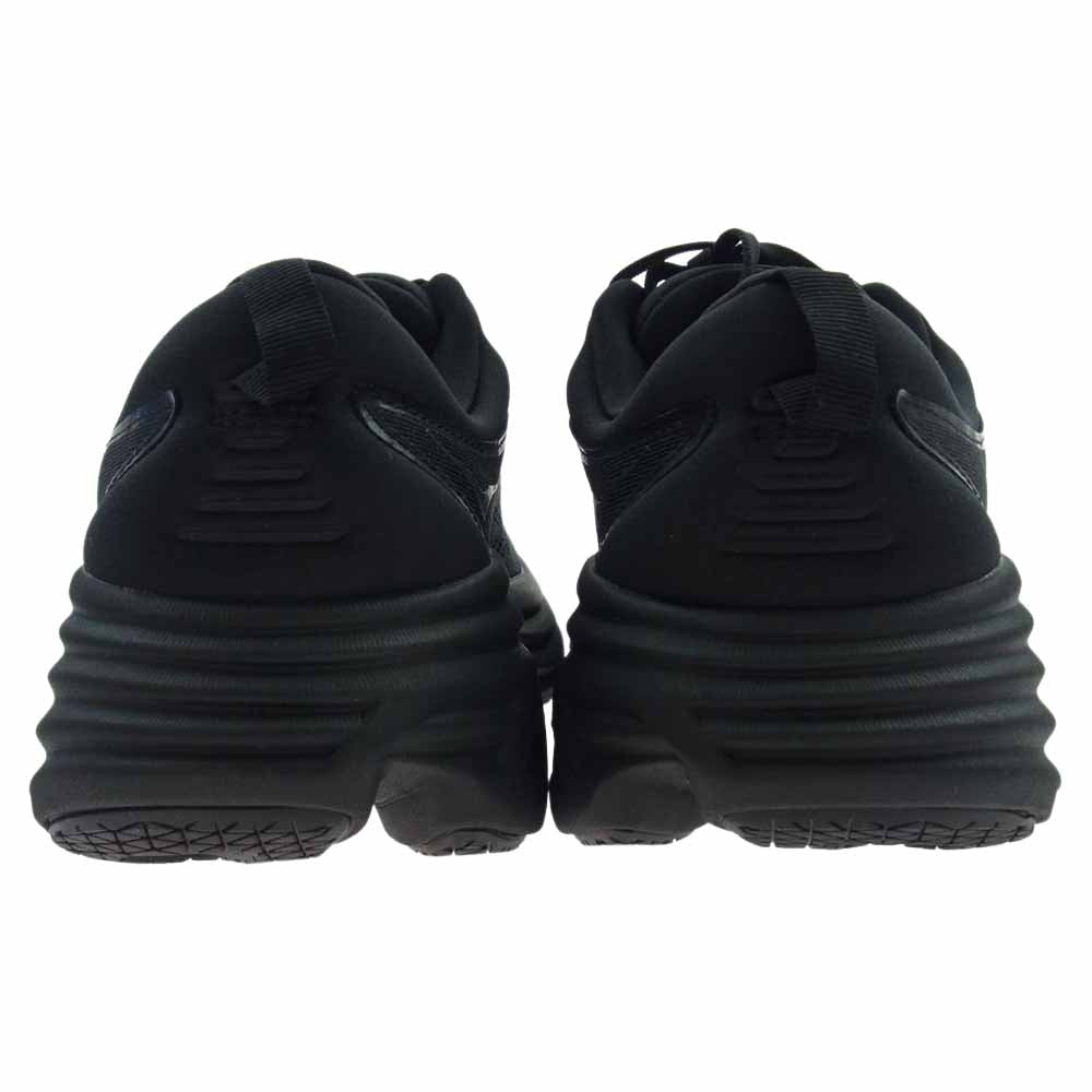 HOKA ONE ONE ホカ オネオネ 1127953-BBLC BONDI 8 WIDE ボンダイ 8 ワイド ランニング シューズ スニーカー ブラック系 25.5cm【新古品】【未使用】【中古】