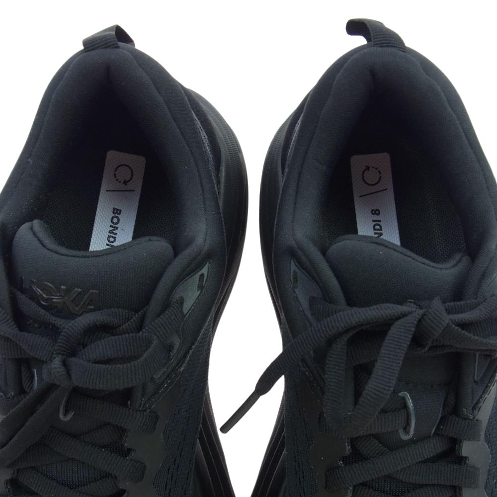 HOKA ONE ONE ホカ オネオネ 1127953-BBLC BONDI 8 WIDE ボンダイ 8 ワイド ランニング シューズ スニーカー ブラック系 25.5cm【新古品】【未使用】【中古】