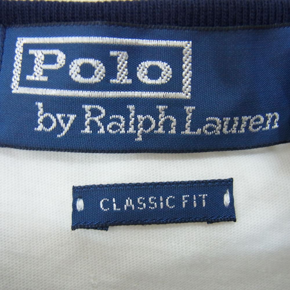 POLO RALPH LAUREN ポロ・ラルフローレン M HI TECH 半袖 Tシャツ ホワイト系 S【新古品】【未使用】【中古】