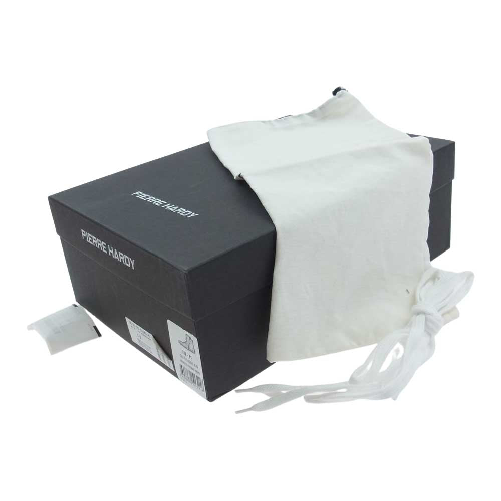 PIERRE HARDY ピエールアルディ ハイトップ サイド ジップ ハイカット スニーカー ホワイト系 41【中古】