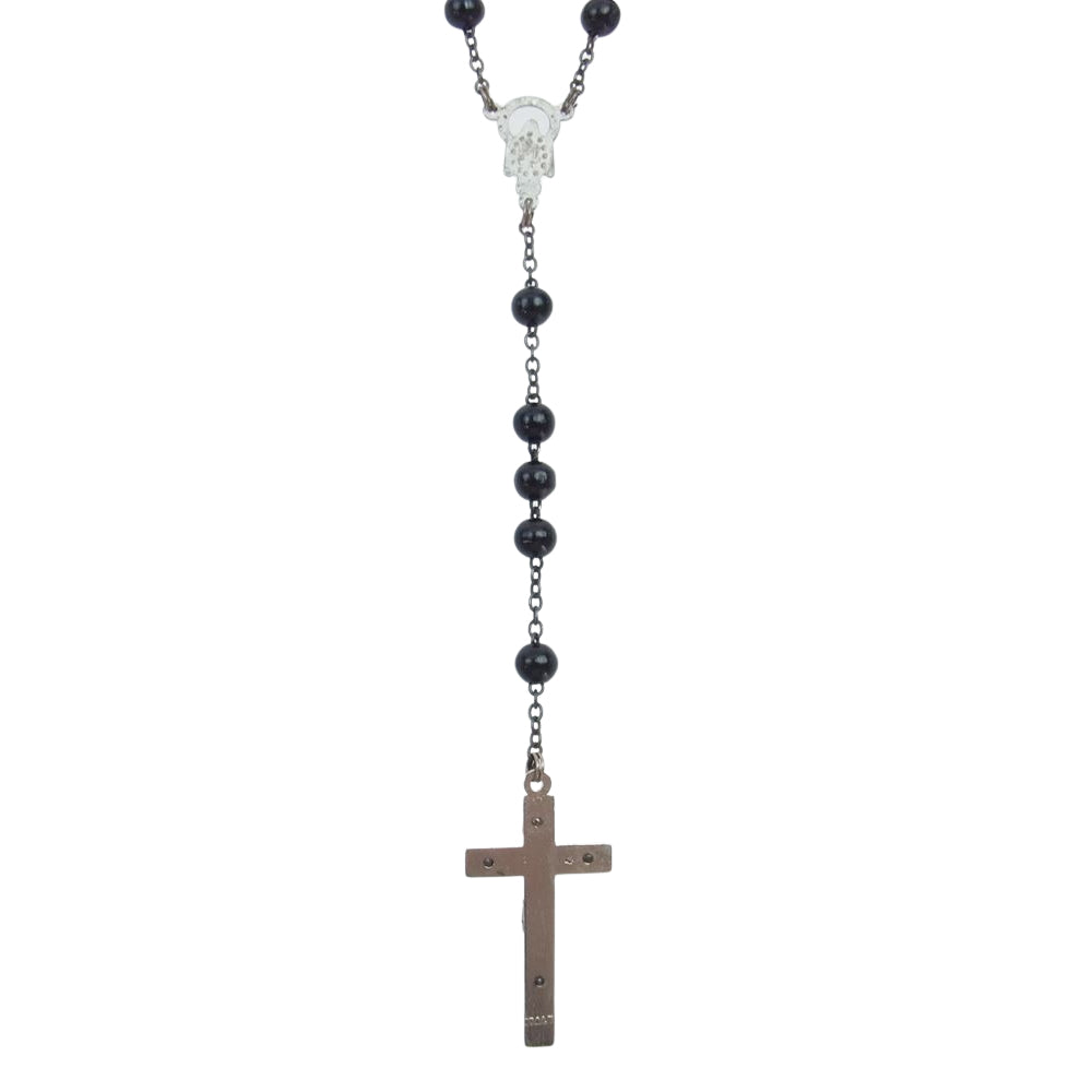 ドルチェ＆ガッバーナ ロザリオ ネックレス ブラック系【中古】