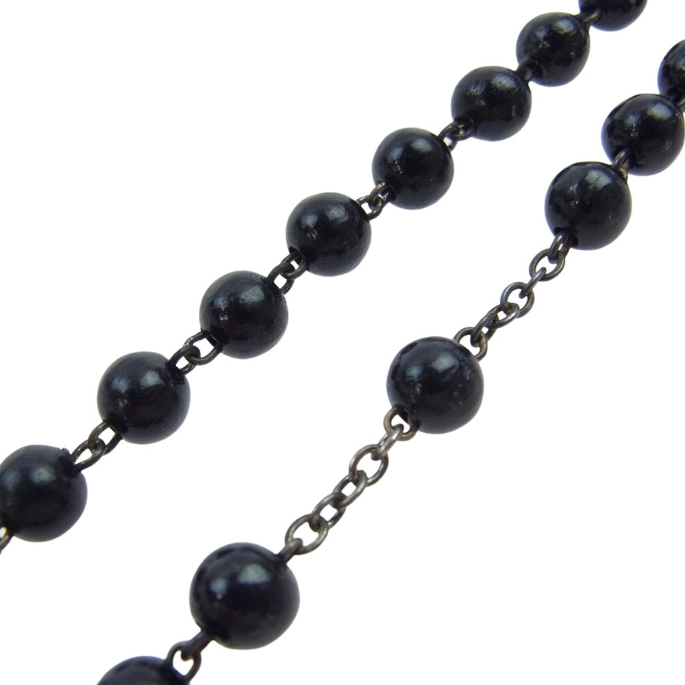 ドルチェ＆ガッバーナ ロザリオ ネックレス ブラック系【中古】